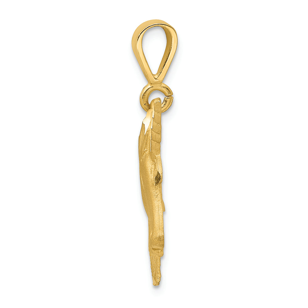 FJC Finejewelers 14k Yellow Gold Unicorn Head Charm