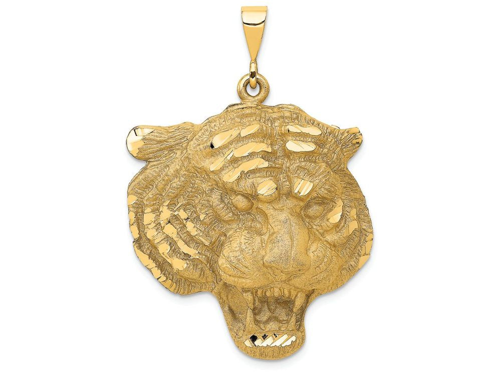 FJC Finejewelers 14k Yellow Gold Tigers Head Charm