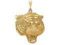 FJC Finejewelers 14k Yellow Gold Tigers Head Charm