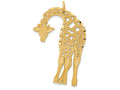 FJC Finejewelers 14k Yellow Gold Giraffe Charm