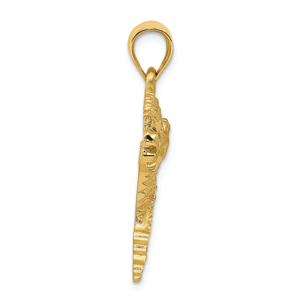 FJC Finejewelers 14k Yellow Gold Alligator Charm