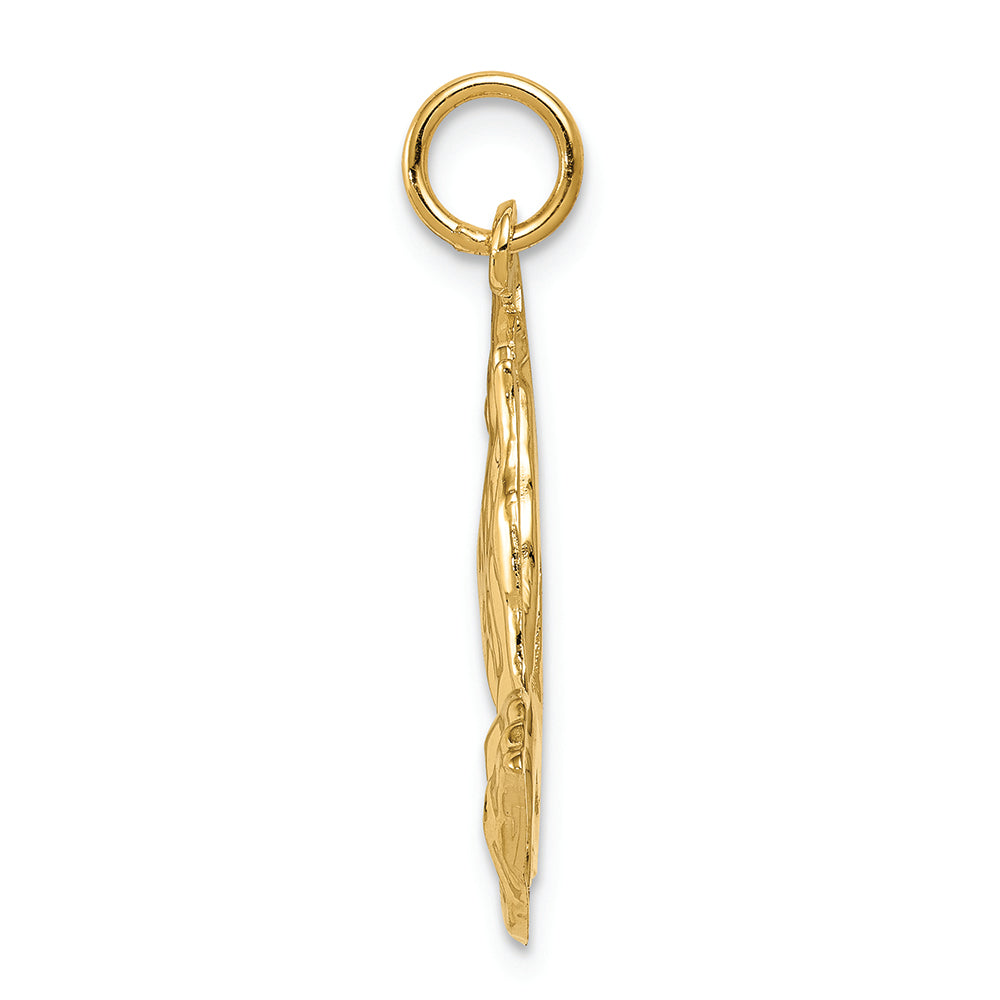 FJC Finejewelers 14k Yellow Gold Praying Hands Charm