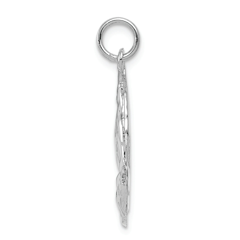 FJC Finejewelers 14k White Gold Praying Hands Charm