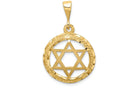 FJC Finejewelers 14k Yellow Gold Star Of David Charm