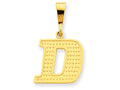 FJC Finejewelers 14k Yellow Gold Initial D Charm