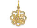 FJC Finejewelers 14k Yellow Gold I Love Nana Charm