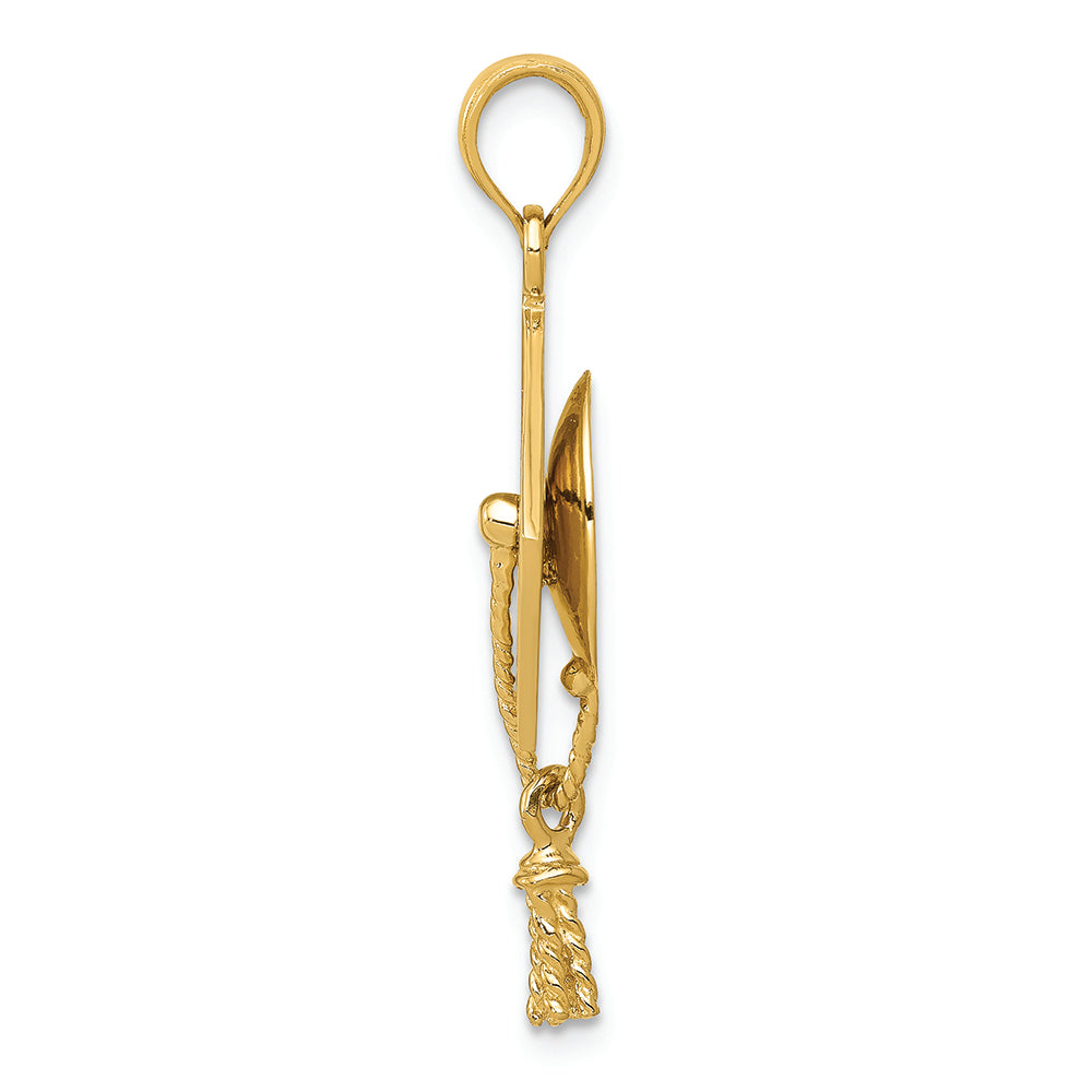 FJC Finejewelers 14k Yellow Gold Solid Polished 3d Graduation Cap Charm