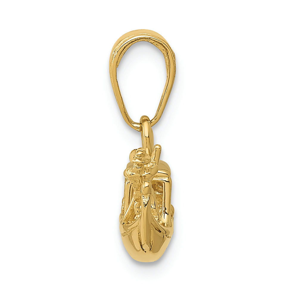 FJC Finejewelers 14k Yellow Gold Solid Polished 3d Gondola Charm