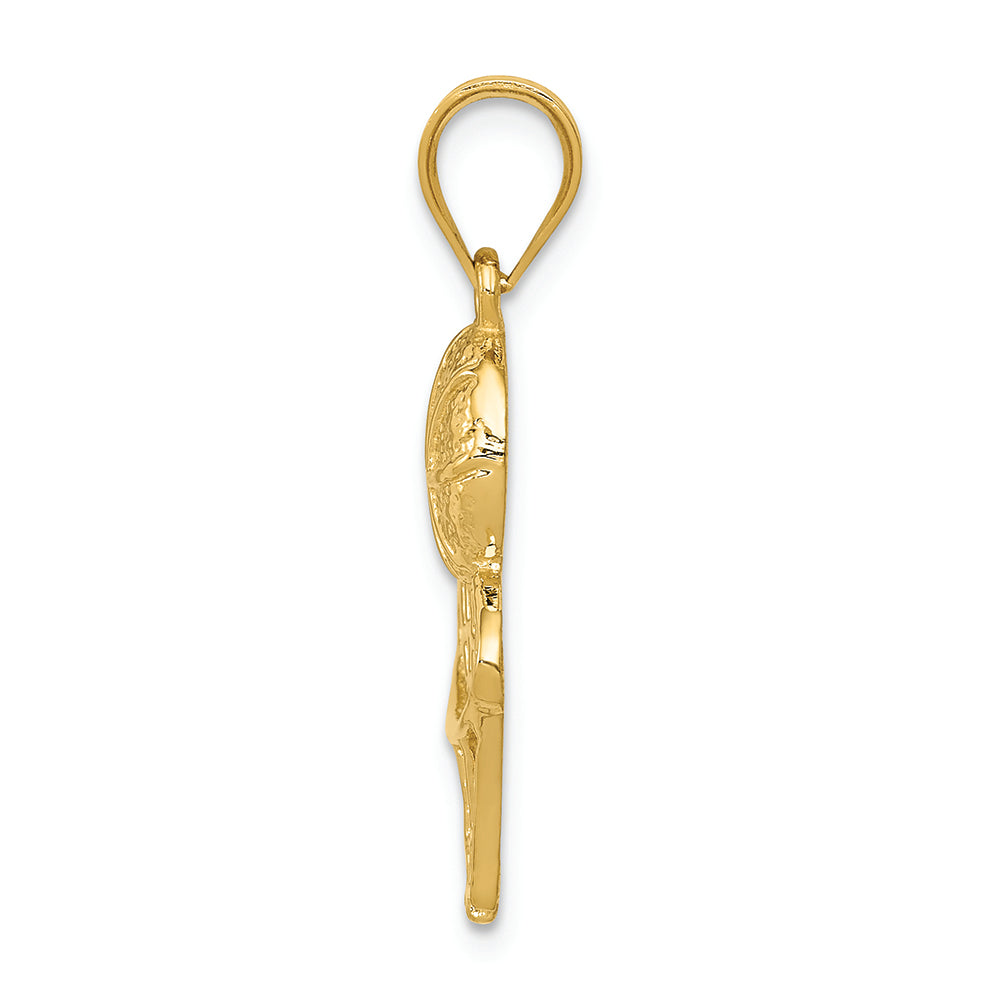 FJC Finejewelers 14k Yellow Gold Basketball Net Charm