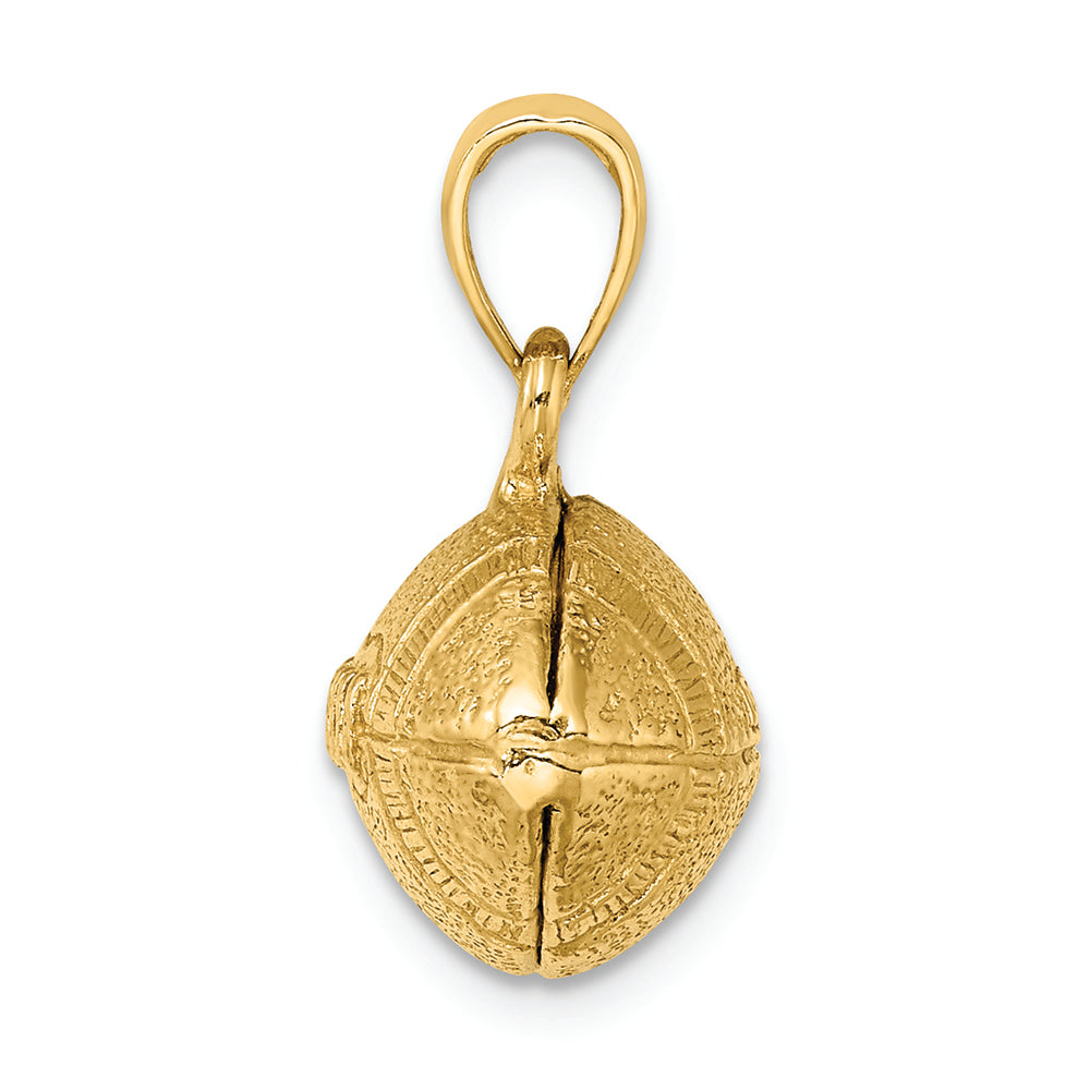 FJC Finejewelers 14k Yellow Gold Polished Football Charm