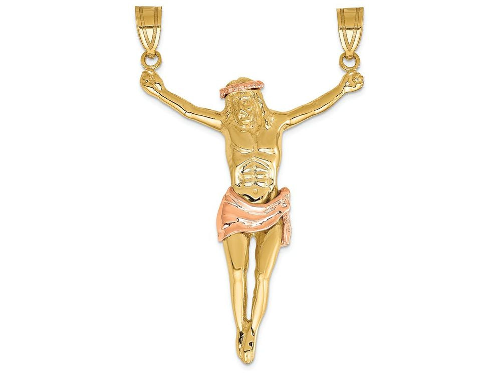 FJC Finejewelers 14k Two-tone Gold Corpus Charm