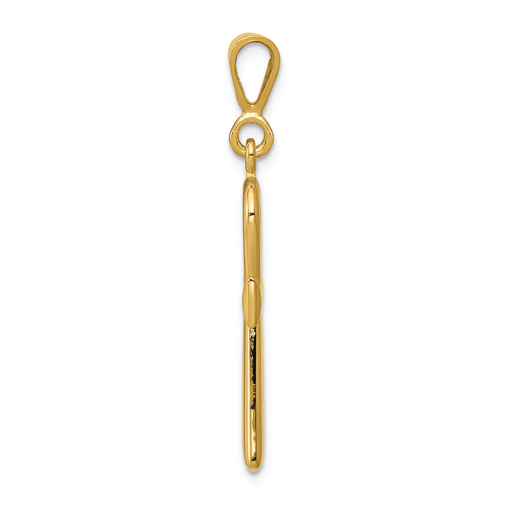 FJC Finejewelers 14k Yellow Gold Egyptian Ankh Cross Charm