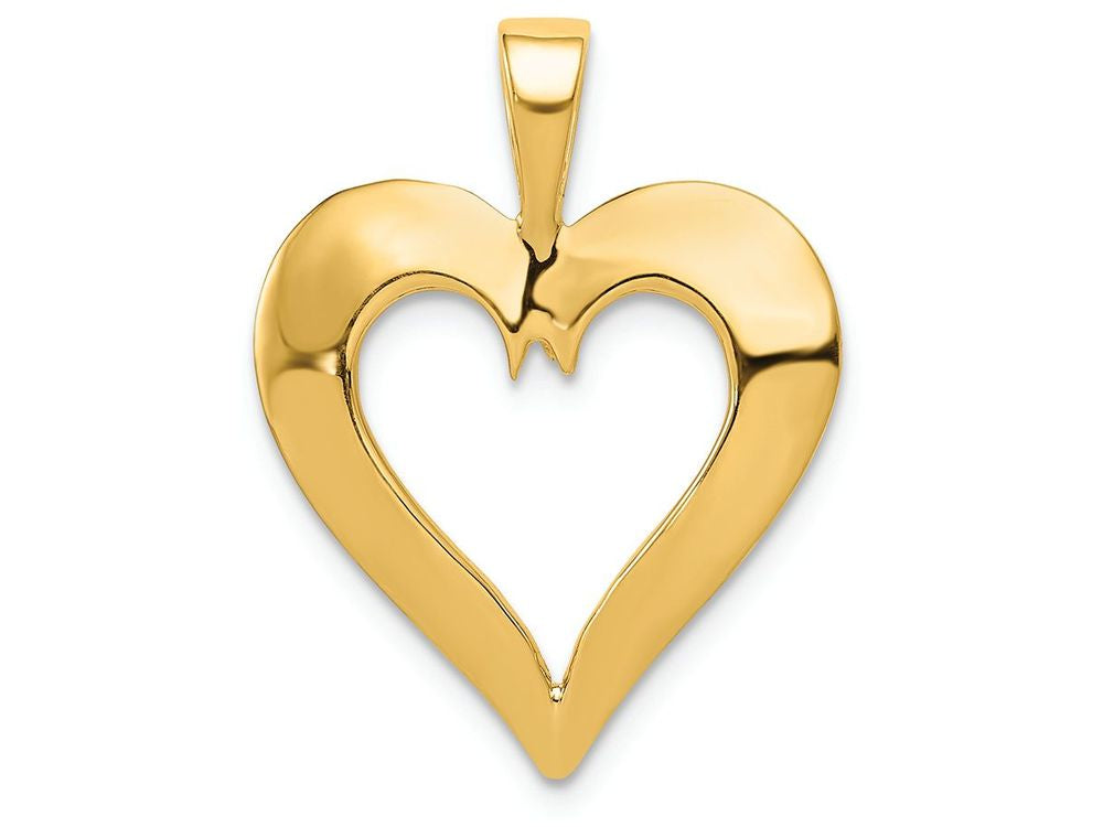 FJC Finejewelers 14k Yellow Gold Heart Charm