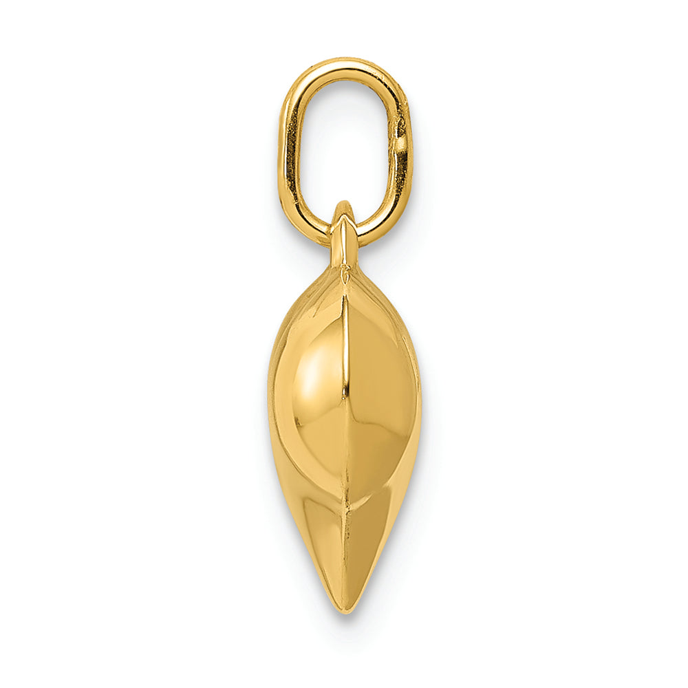 FJC Finejewelers 14k Yellow Gold Puffed Heart Charm