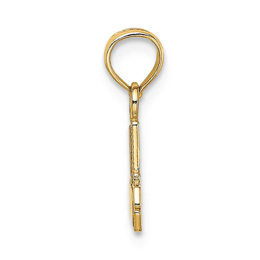 FJC Finejewelers 14k Yellow Gold #1 Nurse Charm