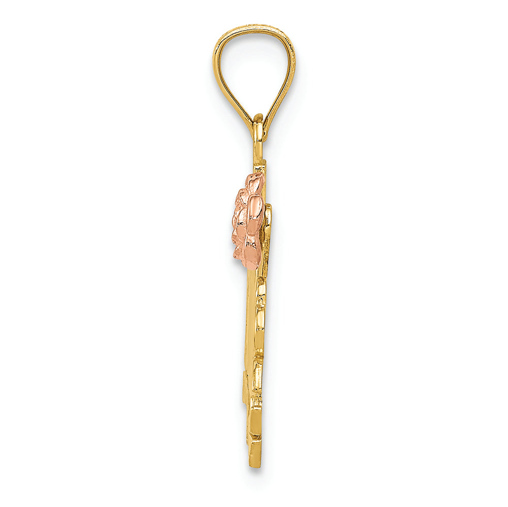 FJC Finejewelers 14k Yellow Rose Gold #1 Madre Charm