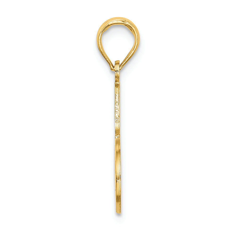 FJC Finejewelers 14k Yellow Gold #1 Mother Charm