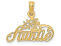 FJC Finejewelers 14k Yellow Gold #1 Auntie Charm