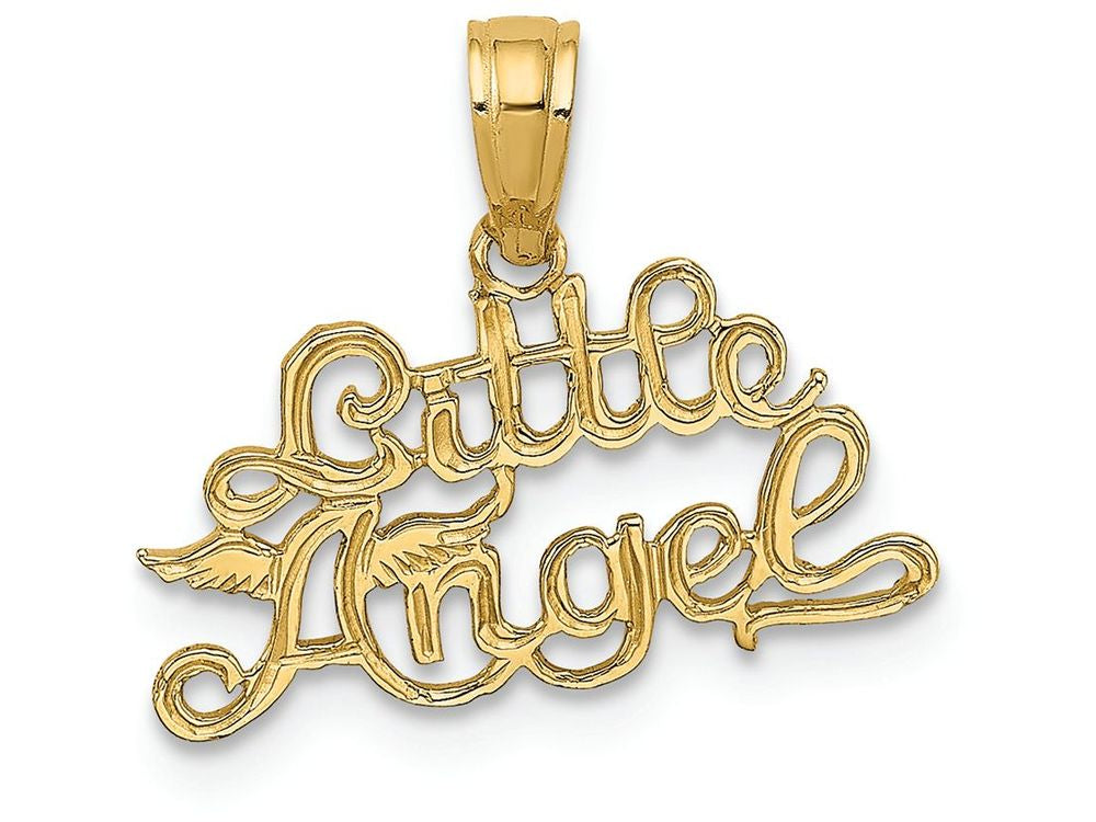FJC Finejewelers 14k Yellow Gold Little Angel Charm