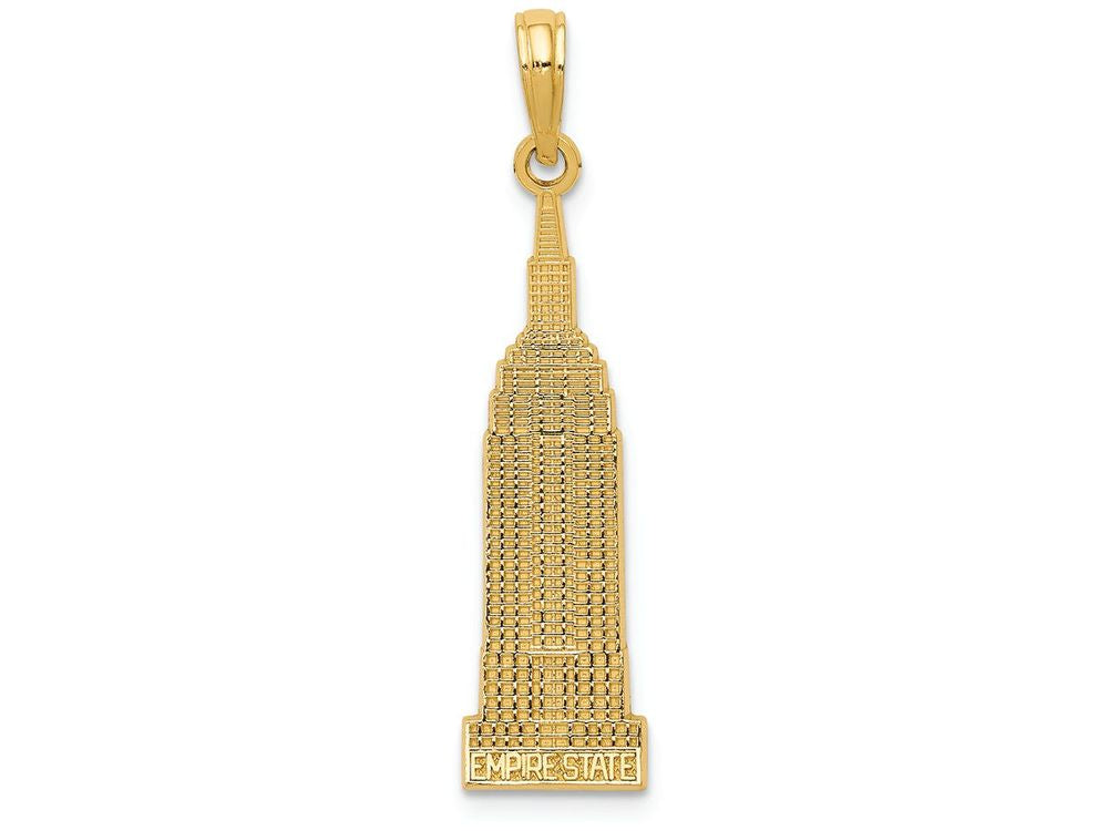 FJC Finejewelers 14k Yellow Gold Empire State Building Charm