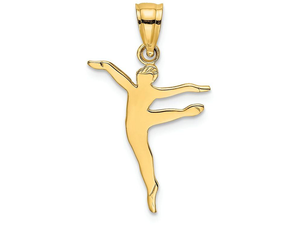FJC Finejewelers 14k Yellow Gold Polished Dancer Charm