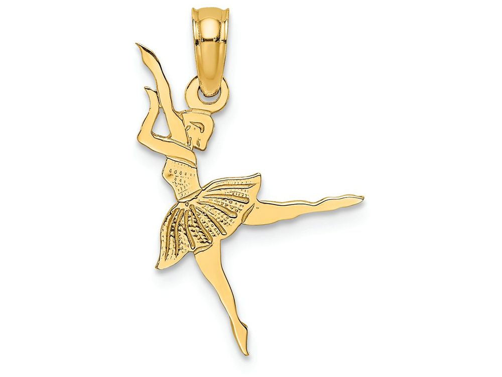 FJC Finejewelers 14k Yellow Gold Ballerina Charm