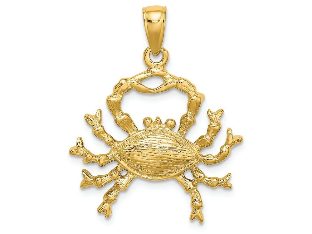 FJC Finejewelers 14k Yellow Gold Large Cancer Zodiac Charm