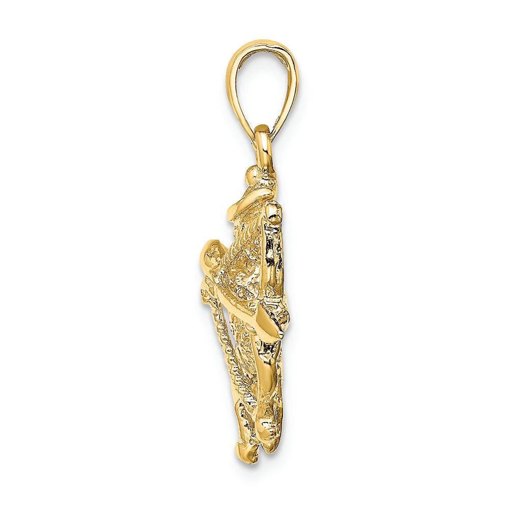 FJC Finejewelers 14k Yellow Gold Large Sagittarius Zodiac Charm