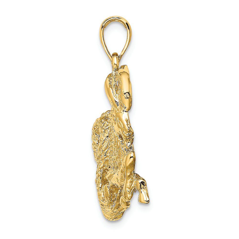 FJC Finejewelers 14k Yellow Gold Large Capricorn Zodiac Charm