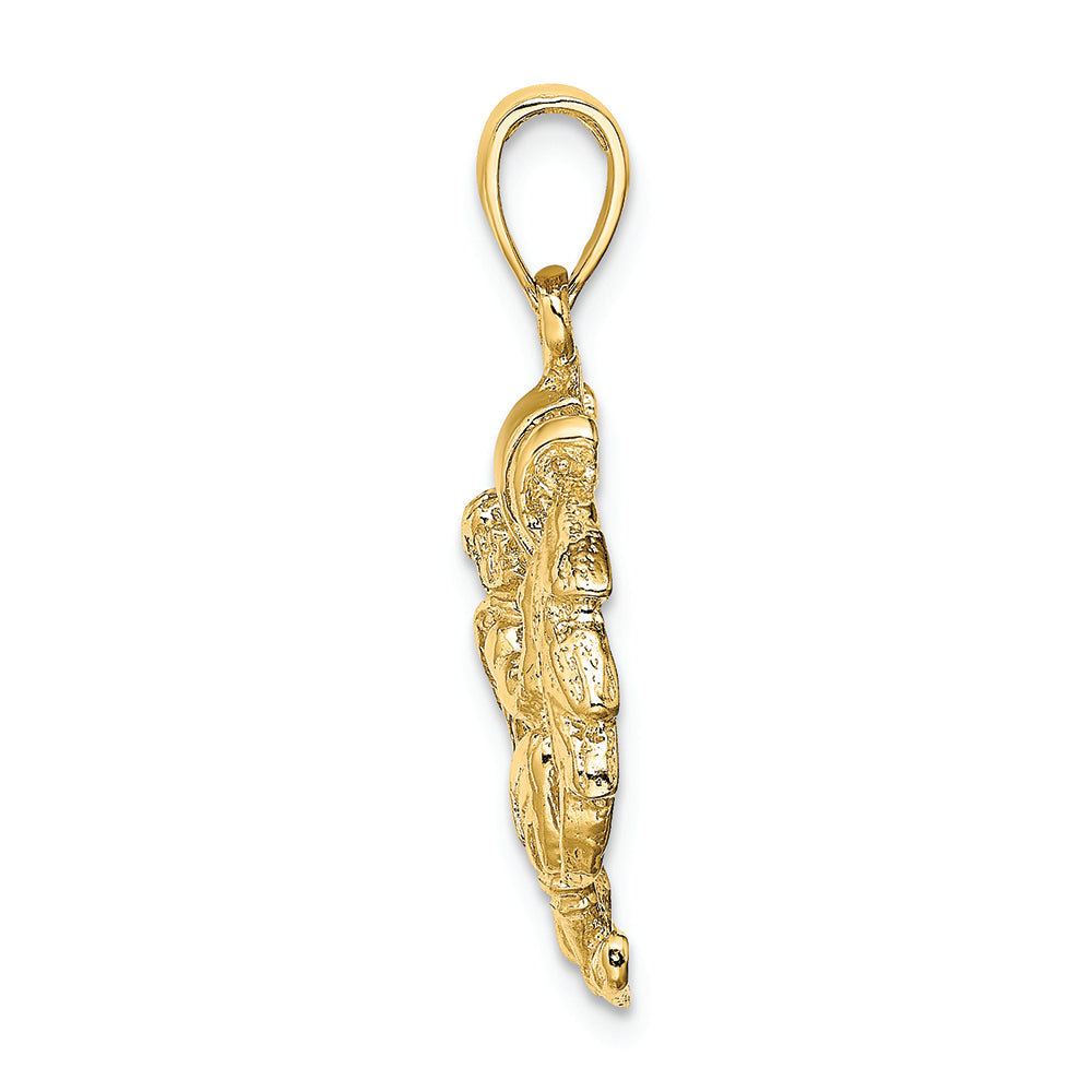 FJC Finejewelers 14k Yellow Gold Large Aquarius Zodiac Charm