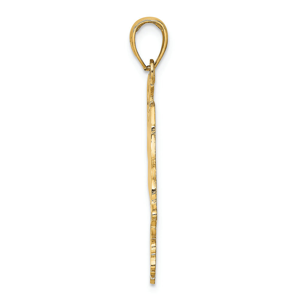 FJC Finejewelers 14k Yellow Gold Cut Out Marco Island Charm