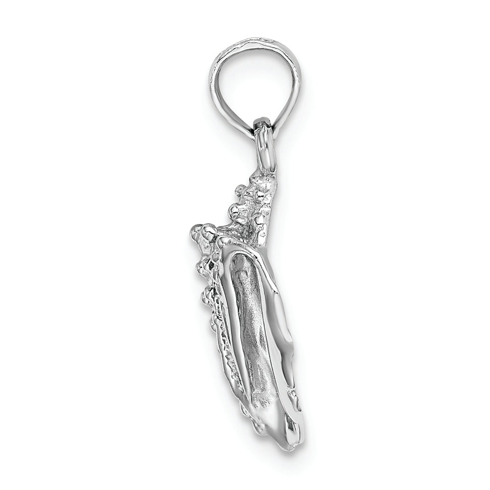 FJC Finejewelers 14k White Gold White Conch Shell Charm