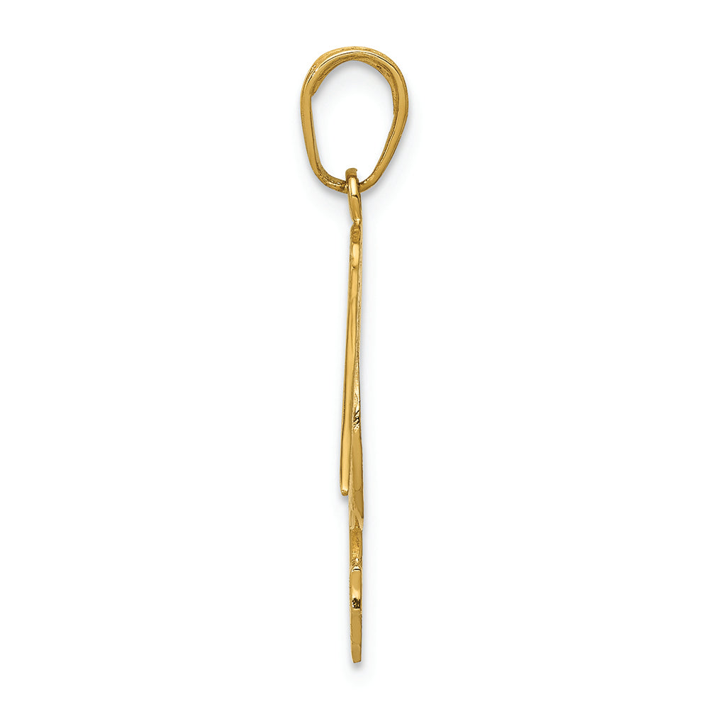 FJC Finejewelers 14k Yellow Gold Pelican Charm
