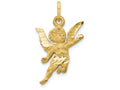 FJC Finejewelers 14k Yellow Gold Bright Cut Angel Charm