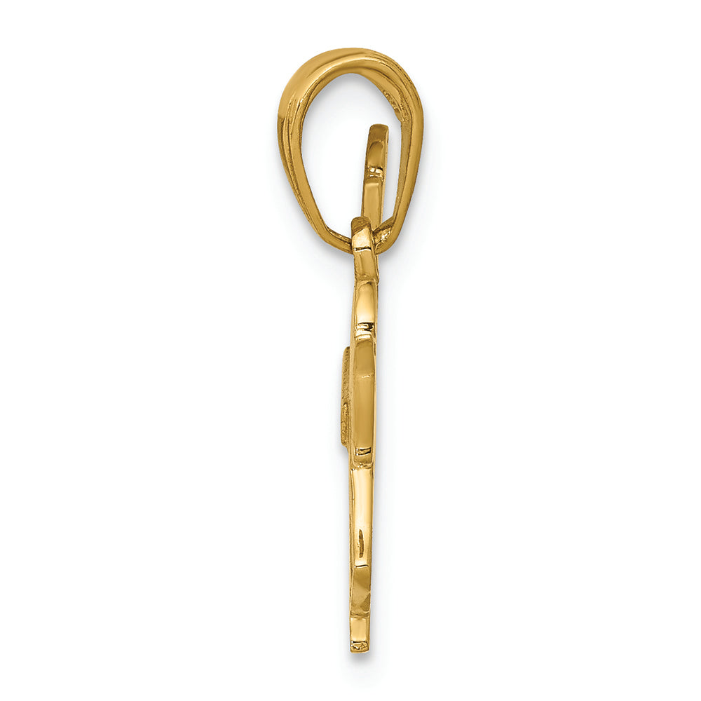 FJC Finejewelers 14k Yellow Gold Horse Charm
