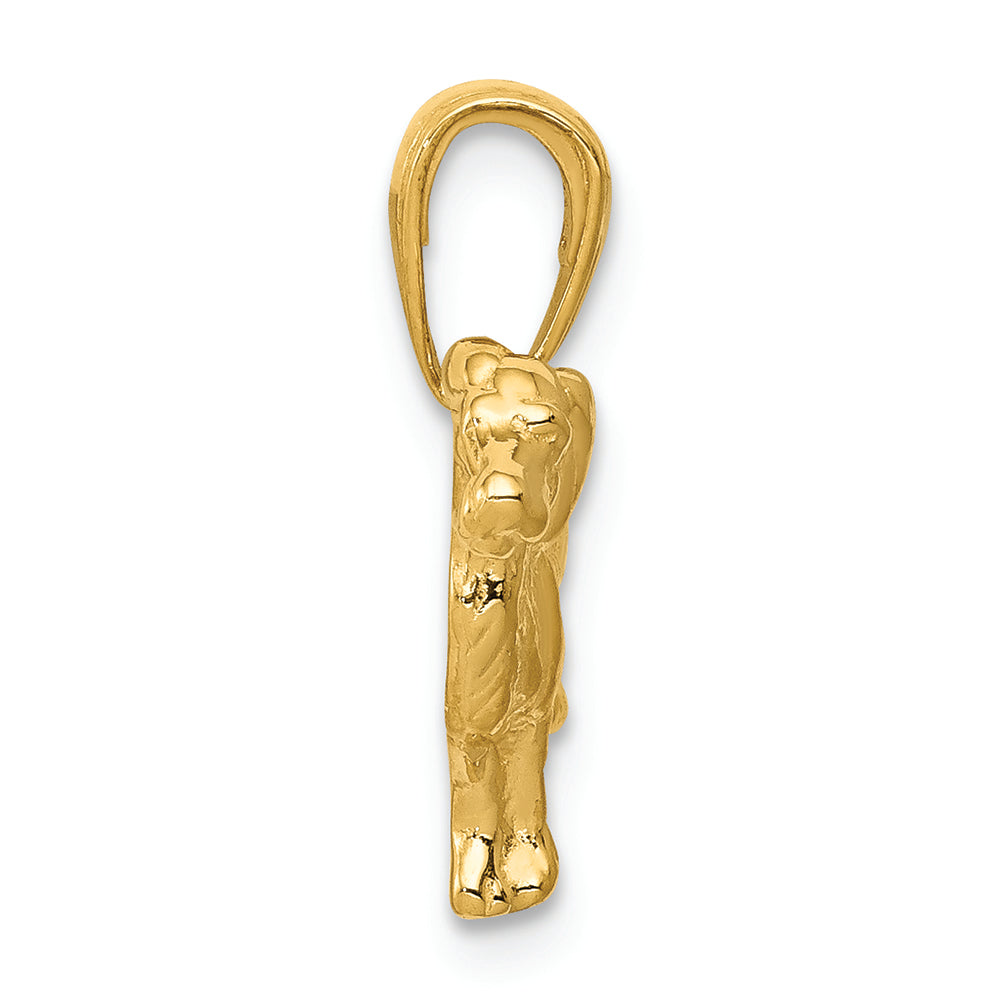FJC Finejewelers 14k Yellow Gold Springer Spaniel Dog Charm