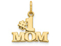 FJC Finejewelers 14k Yellow Gold #1 Mom Charm