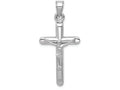 FJC Finejewelers 14k White Gold Crucifix Charm