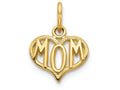 FJC Finejewelers 14k Yellow Gold Mom Charm