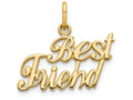 FJC Finejewelers 14k Yellow Gold Best Friend Charm