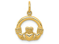 FJC Finejewelers 14k Yellow Gold Claddagh Charm