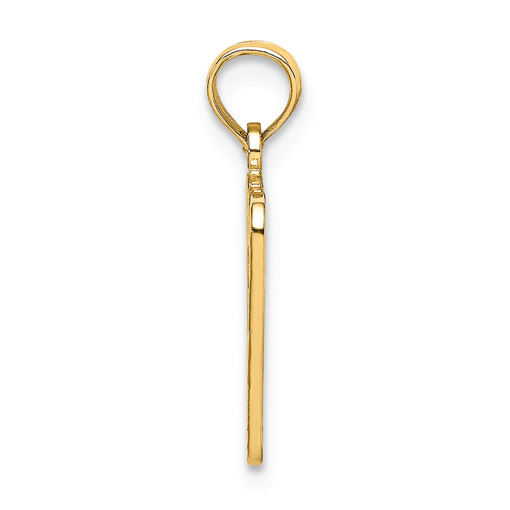 FJC Finejewelers 14k Yellow Gold Birth Certificate Charm