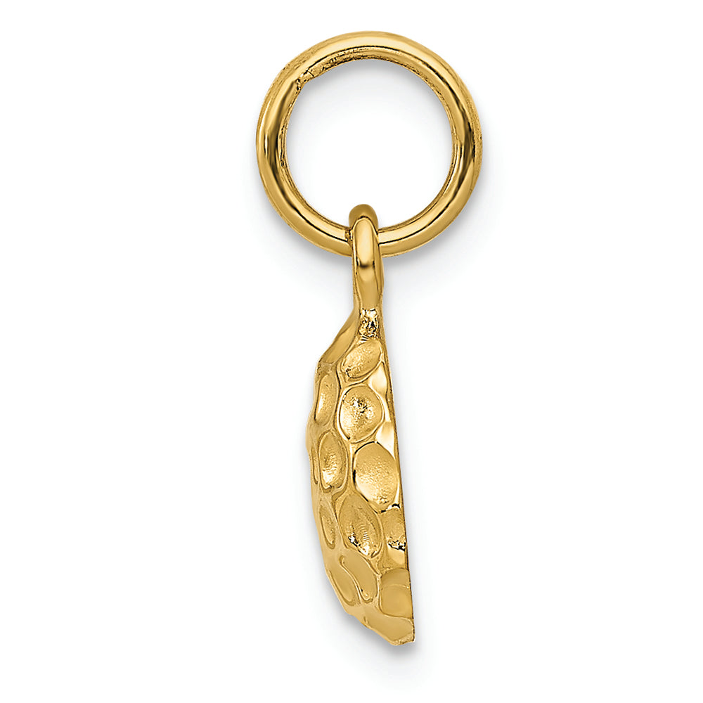 FJC Finejewelers 14k Yellow Gold Golf Ball Charm