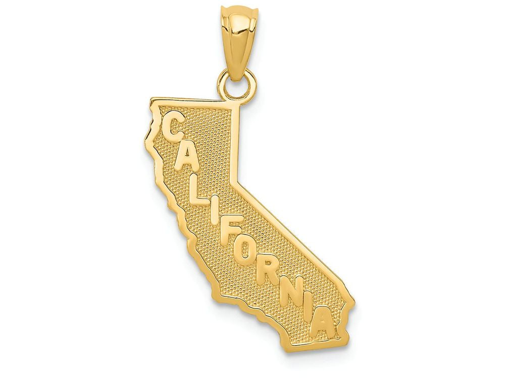 FJC Finejewelers 14k Yellow Gold California State Charm