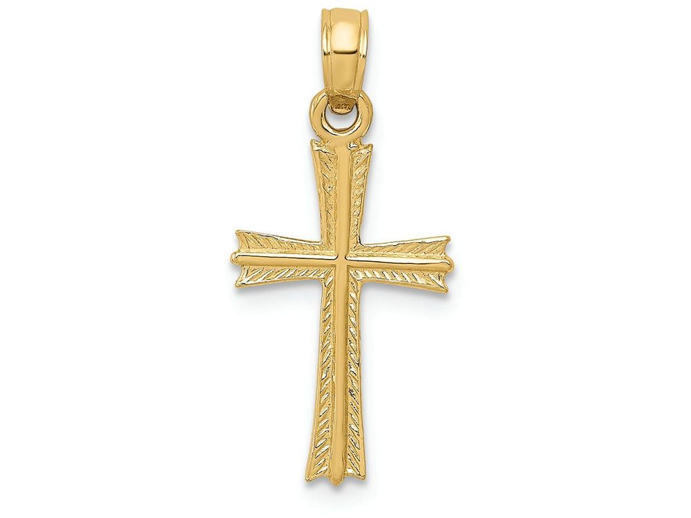 FJC Finejewelers 14k Yellow Gold Cross Charm