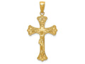 FJC Finejewelers 14k Yellow Gold Crucifix Charm