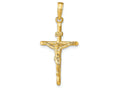 FJC Finejewelers 14k Yellow Gold Stick Style Crucifix Charm