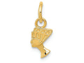FJC Finejewelers 14k Yellow Gold Nefertiti Charm