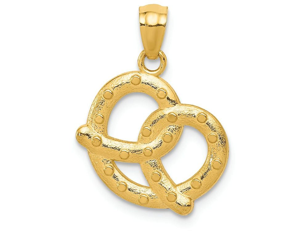 FJC Finejewelers 14k Yellow Gold Pretzel Charm