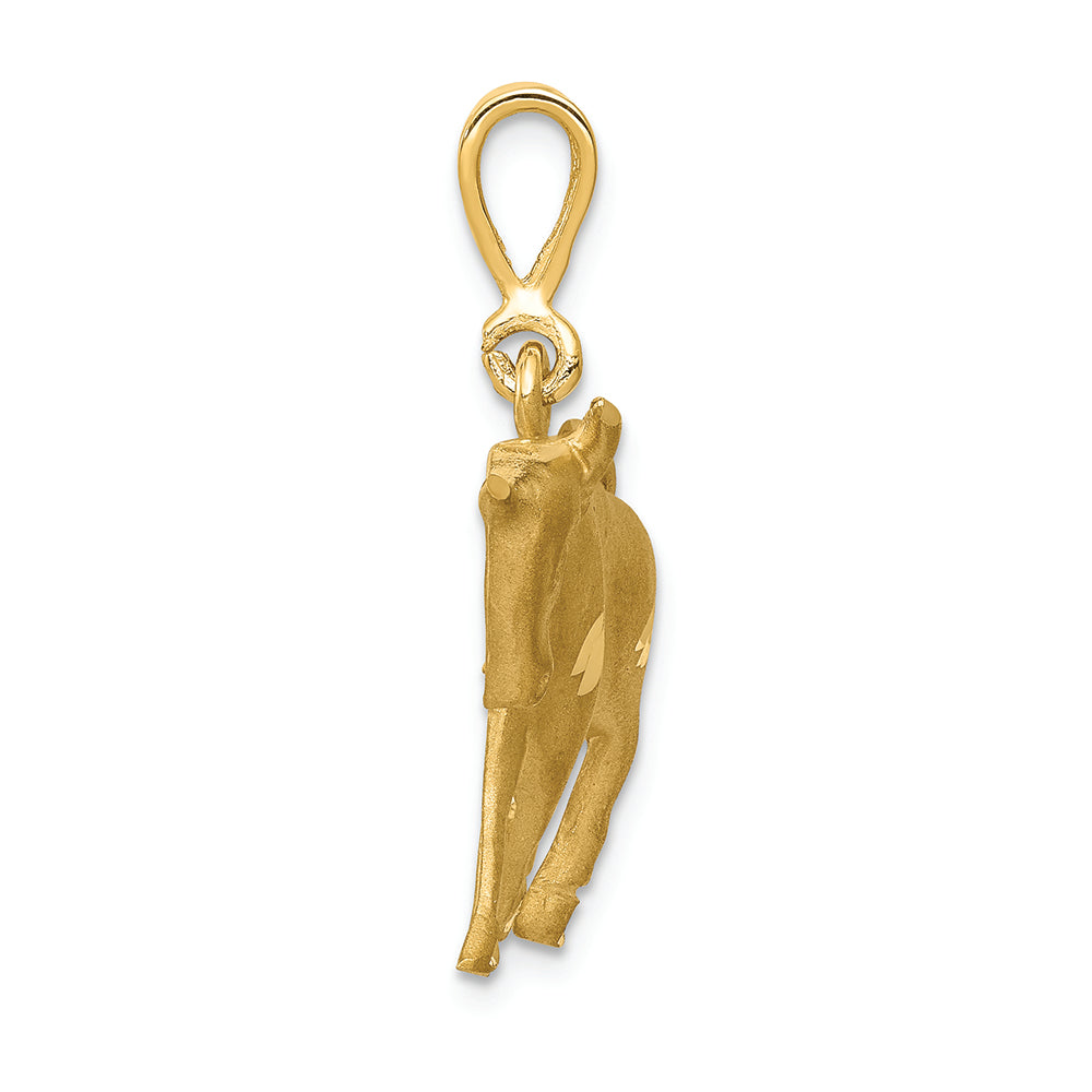 FJC Finejewelers 14k Yellow Gold Taurus Zodiac Charm